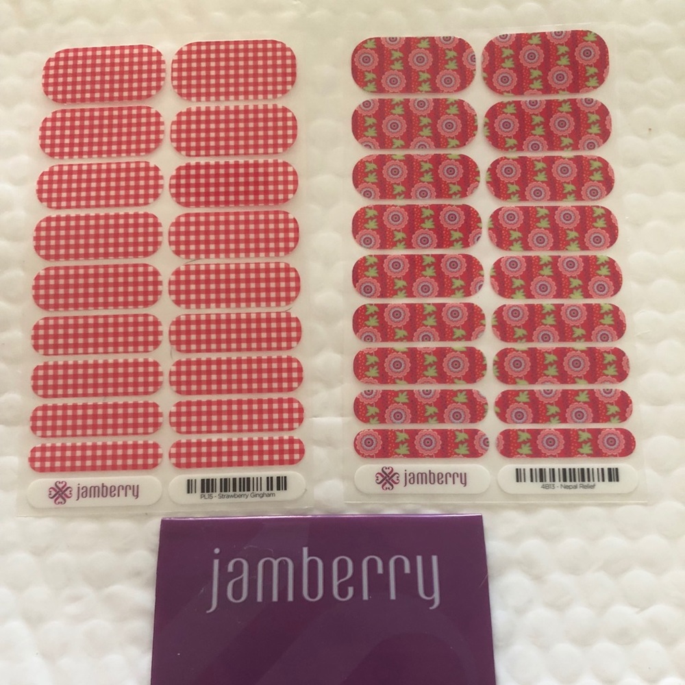 Jamberry nail wraps set of 2